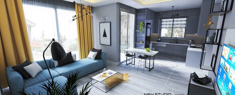 girne deniz kenarı 1+1 ve 2+1 (5)